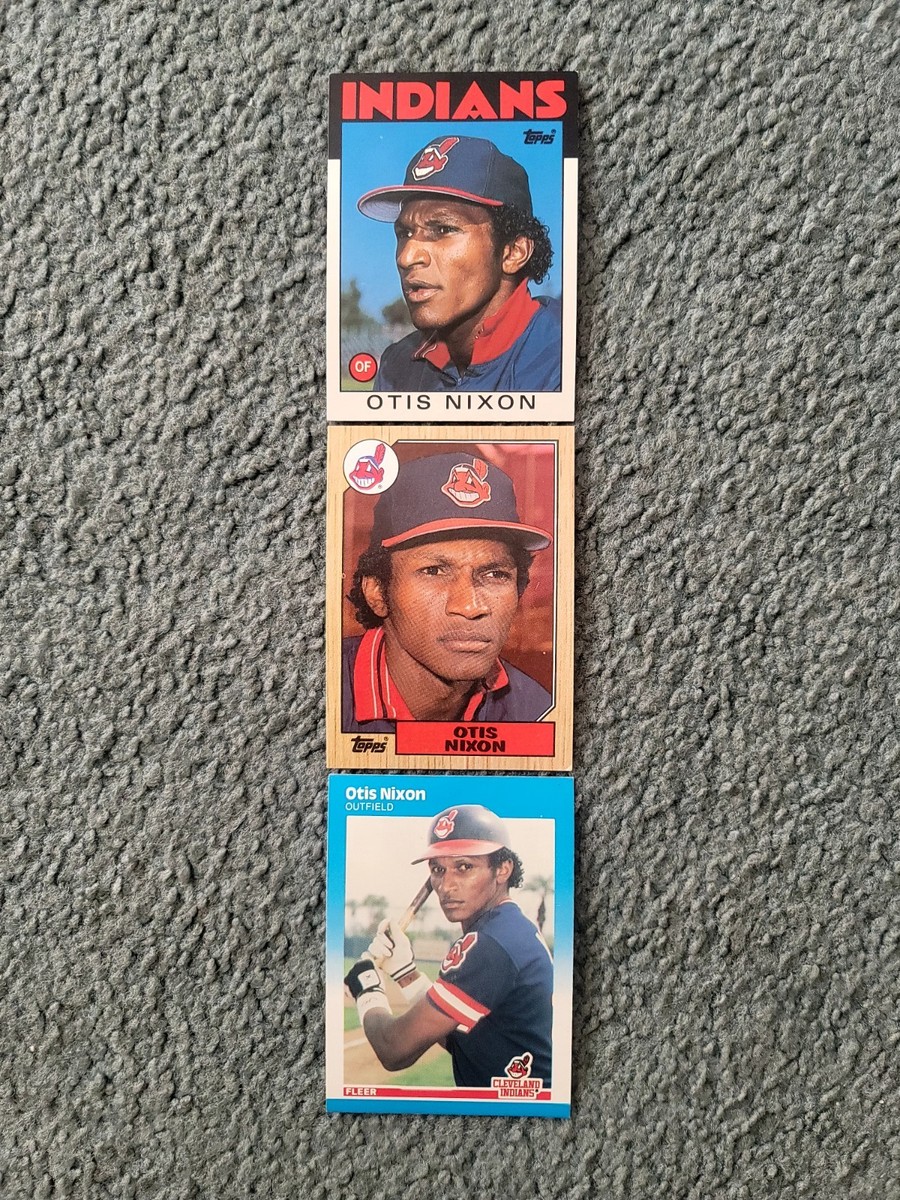 Otis Nixon Baseball Card Mixed Lot of approx 3 Cards | eBay