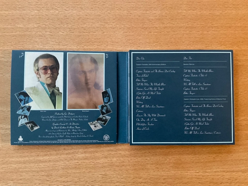 CD Elton John - Captain Fantastic 50th Anniversary Edition 2025, 2 CDs neuwertig - Bild 3 von 4