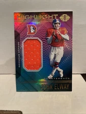 2020 Panini Illusions Highlight Swatches John Elway #HS7 HOF Denver Broncos