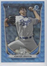 2014 Bowman Draft Chrome Blue Wave Refractor Foster Griffin #CDP24 0b3