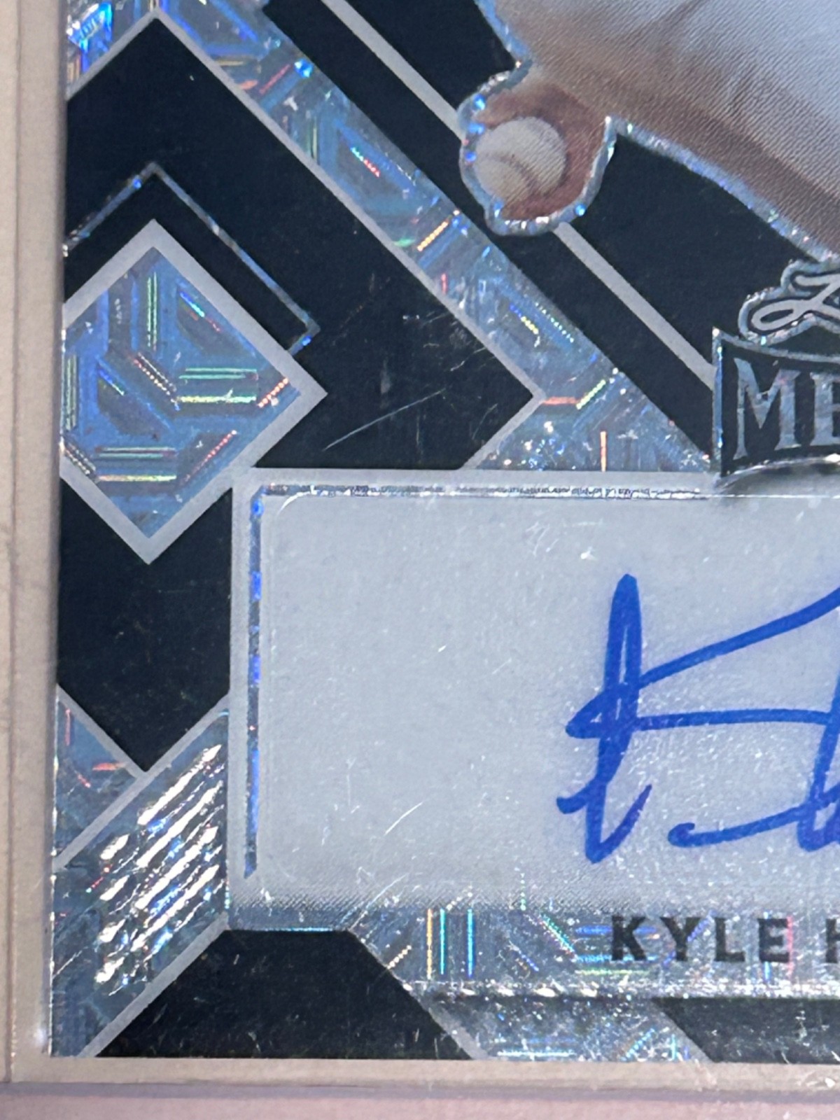 1/1 KYLE HARRISON AUTO 2022 LEAF METAL BLACK MOJO PRISMATIC #1/1 w/COA BREWERS view 7
