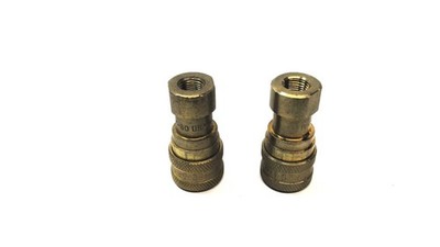 Parker Quick Connect Vacuum Coupler BH1-60 [Lot of 2] NOS