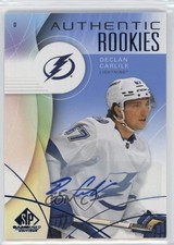 2024 Upper Deck SP Game Used Authentic Rookies Blue Declan Carlile #227 Auto 1d4