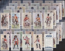 PLAYERS-FULL SET- REGIMENTAL UNIFORMS 1912 (BLUE BACK 50 CARDS) EXCELLENT