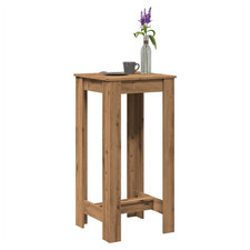 Stehtisch Artisan Eiche 51x50x103,5cm Ingenieurholz hoch Küchen Kneipentisch 80kg