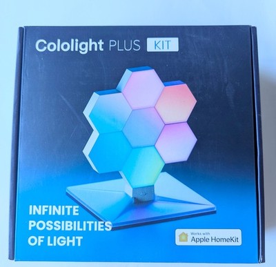 Cololight Plus Hex -  7 Hexagon Smart Light Panel Kit Sound Active LED