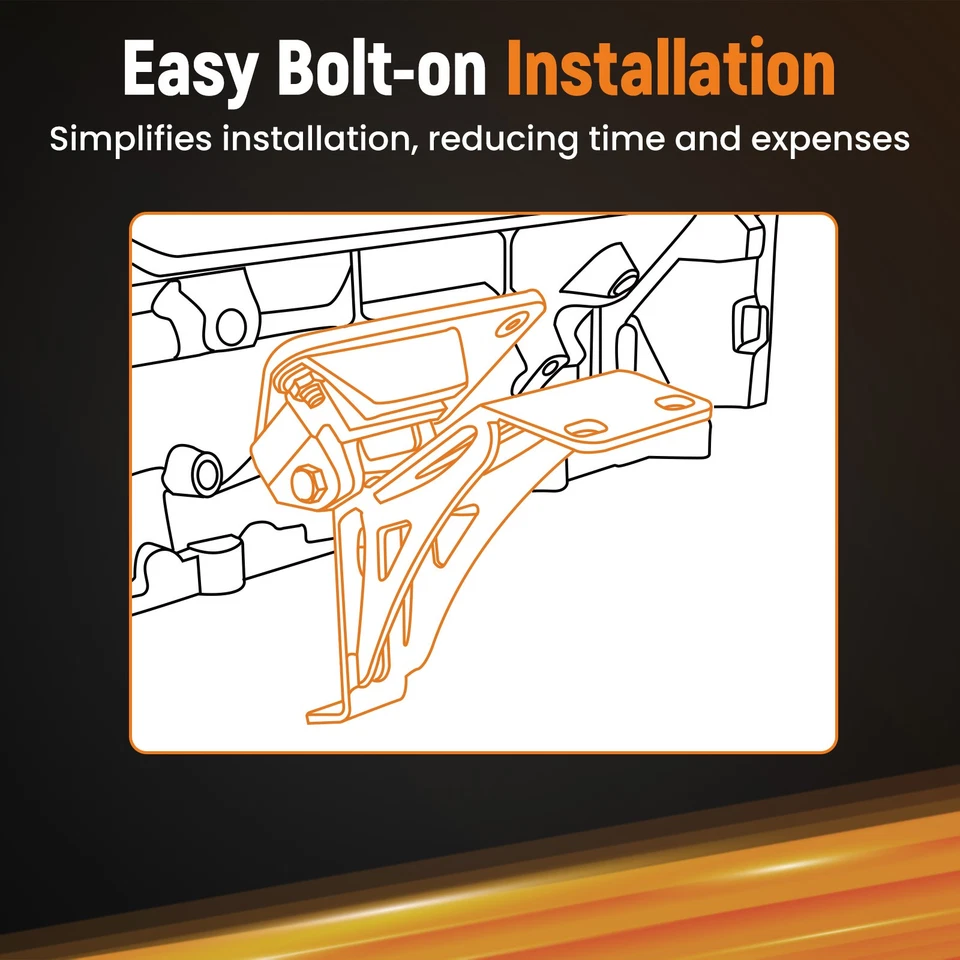 Juego de montaje de motor para Chevy C10 1963-1972 LS V8 Kit de soporte de instalación Foto 3 de 4