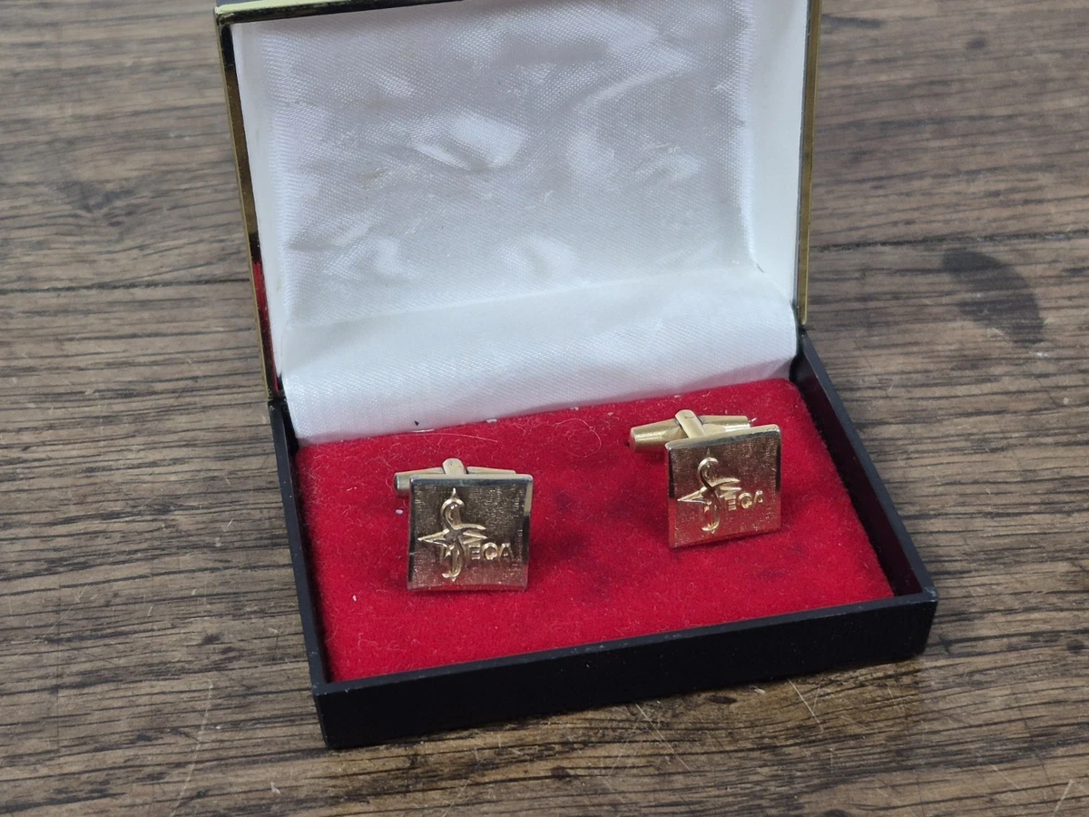Boutons de manchette vintage dorés : tenues de soirée