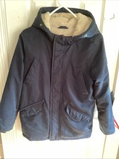 ABERCROMBIE KIDS BLUE BOYS WINTER COAT SIZE 9-10 Preowned