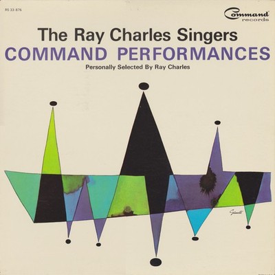 The Ray Charles Singers, Command Performances, (LP, Comp, Mono), VG+, 3790398791