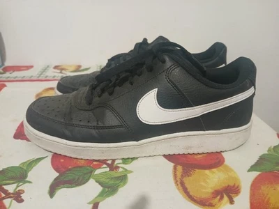 Nike Dunk Low Retro Sneakers da Uomo - White/White/Black, EU 44