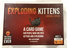 Exploding Kittens Card Game Original Edition New Sealed Family Party Game