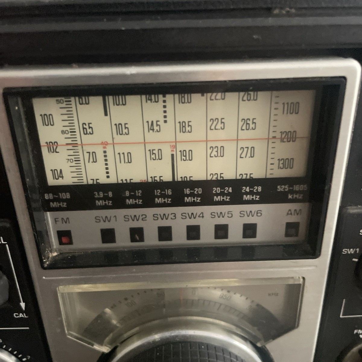 ラジオ・コンポ National Panasonic Rf-2200 National Panasonic RF-2200 ShortWave Radio AM/FM/SW Junk F/S