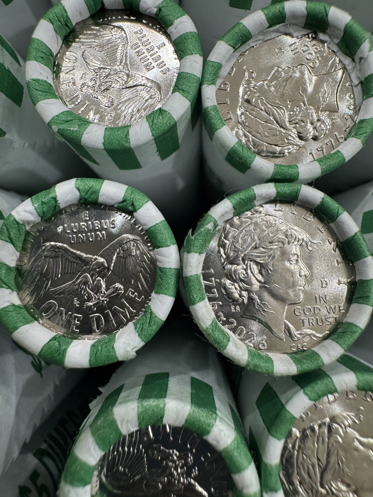 2026 Denver SemiQ Emerging Liberty Dime $5 Roll 50 Coins - READY to SHIP
