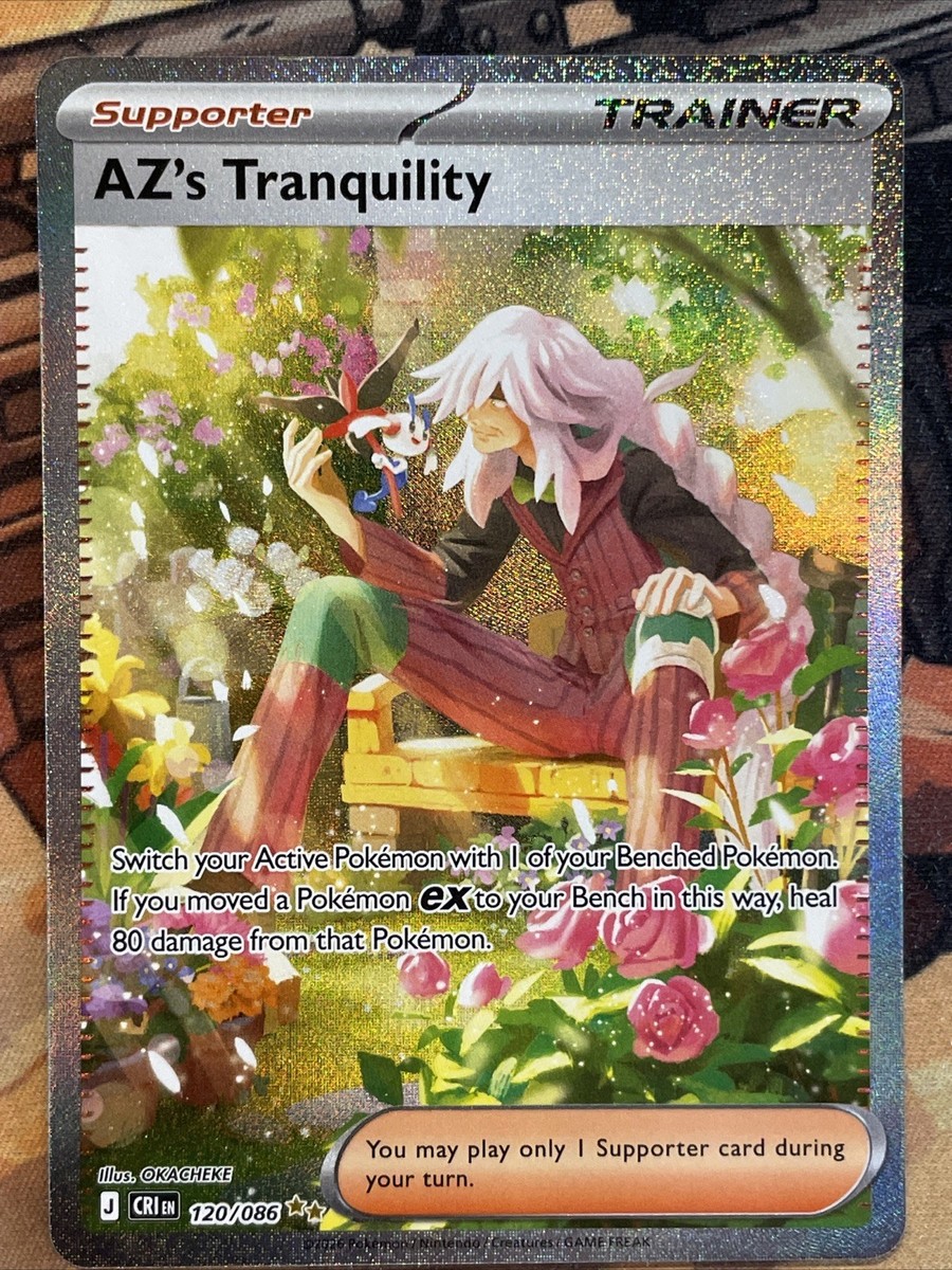 AZ's Tranquility 120/086 SIR MINT Pokemon Chaos Rising | eBay