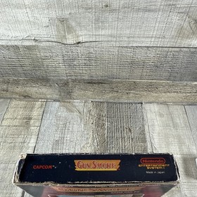 Gun.Smoke (Nintendo NES) Game Box Styrofoam Tested Working No Manual