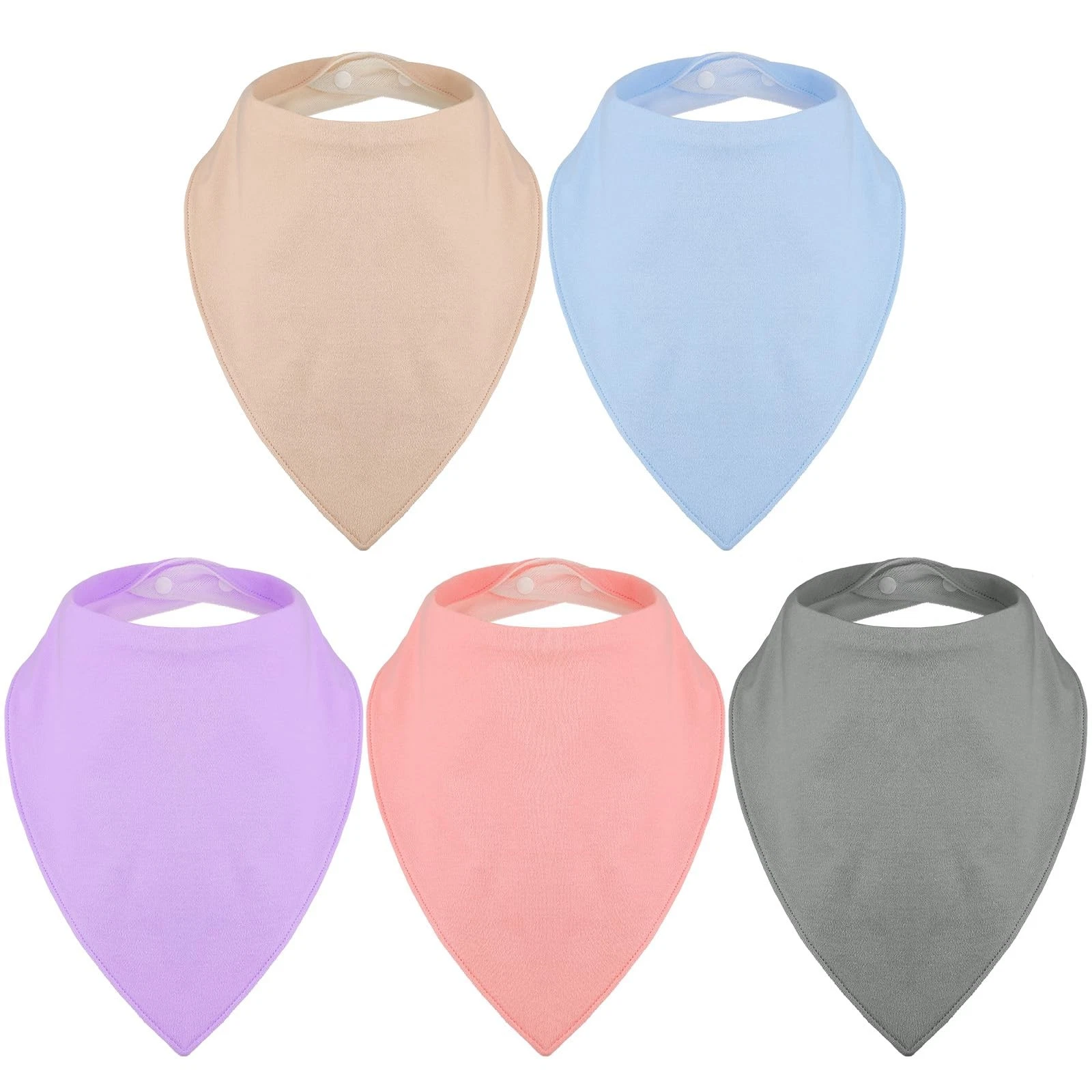 Janmercy 5 Pack one size fits most, ['Yellow, Blue, Purple, Pink, Green']