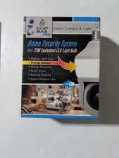 Sight Bulb WiFi Smart Camera & Light Pro, 75W Equivalent LED Light Open Box