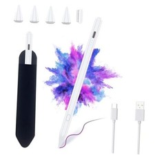 Stylus Pen for iPad 11th/10th/9th,for Apple Pen 2018-2025 with Palm White