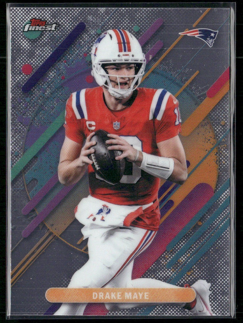 2025 Finest #243 Drake Maye RARE Base Set SP New England Patriots