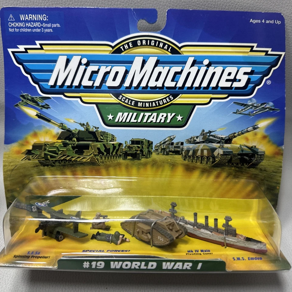 1998 Galloob Micro Machines Lot - Military Collection World War I - Sets 18 & 19 - Image 4 of 4
