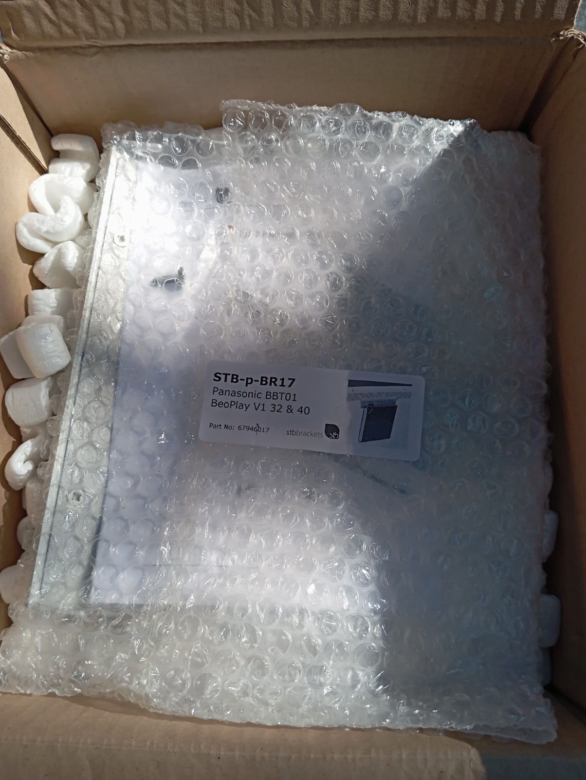 Bang & Olufsen Beoplay V1-32 V1-40 STB Brackets STB-p-BR17 Bluray Bracket NEW