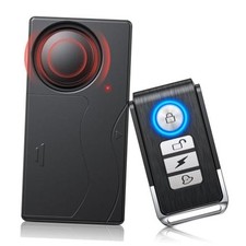 110dB Car Alarm System, Anti-Theft Vibration Alarm with 10 Levels WL03