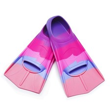 Kids Swim Fins,Short Youth Fins Swimming Flippers,Swim Training Fins for Lap ...