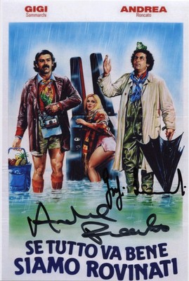 RONCATO SAMMARCHI Autographed Photo Signed Photo If all goes well we are ruined