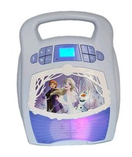 Disney Frozen Karaoke Machine Anna Olaf  Elsa Item Works Missing Cord/Mic EUC