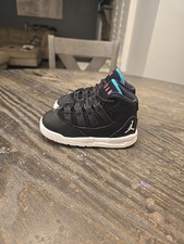 Nike Jordan Max Aura Black/White-Rush Pink Toddler Size 6C AQ9251-006 sneakers