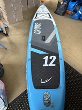 Bluefin Cruise 12’ Inflatable Paddle Board SUP Full Kit Kayak Seat Pump Paddle