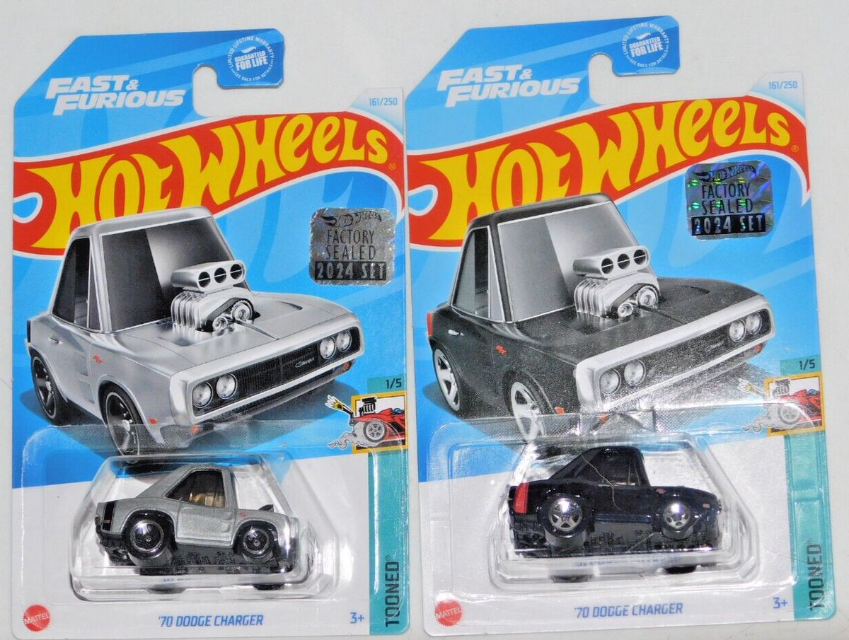 2024 HOT WHEELS RLC FACTORY SET TOONED SERIES 1970 DODGE CHARGER
