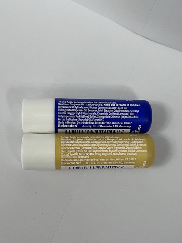 NIVEA Lip Care Lip Balm Milk & Honey & Moisture Lips All Day 0.17 Oz ( 2 Pk ) - Picture 3 of 3