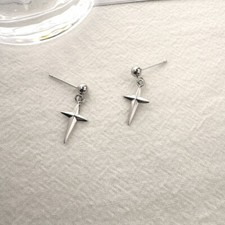 Star Dangle Drop Earrings for Men Women Streetwear Hip Hop Punk Unisex Earrings