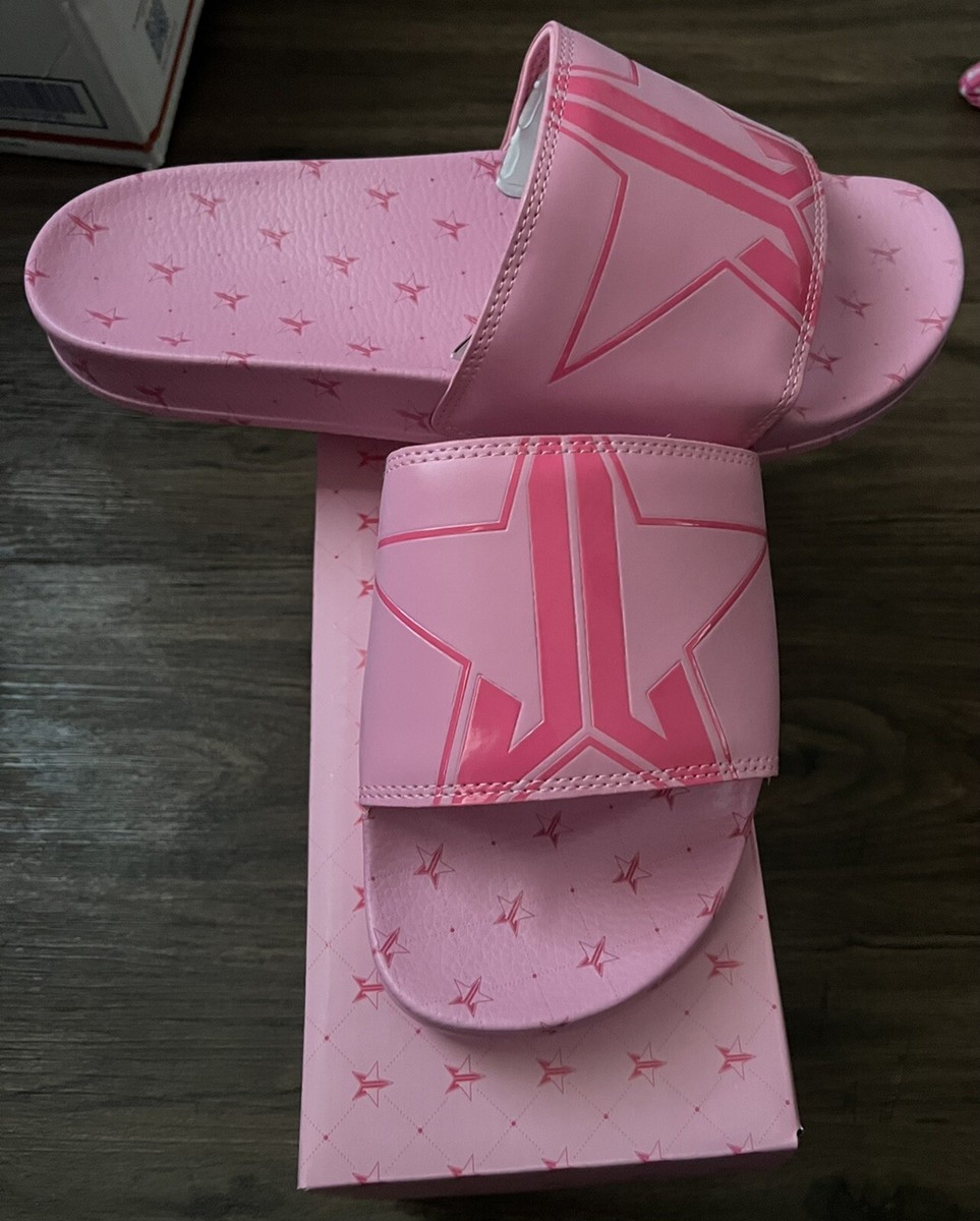Jeffree Star Unisex Pink Pool Slides Men 11/Women 13 | eBay display picture 2