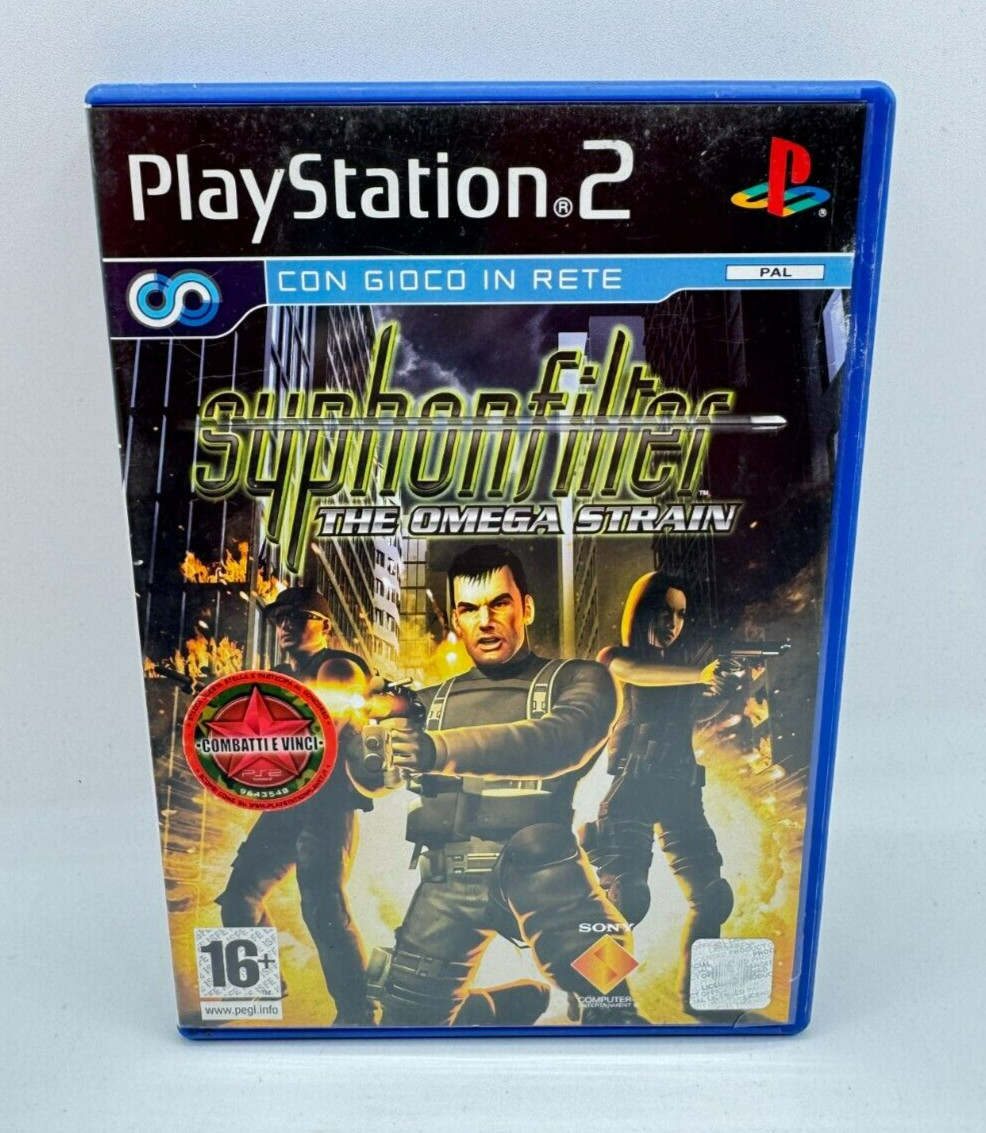 Syphon Filter The Omega Strain PS2 sony PLAYSTATION 2 Pal Eng Jeu Complet