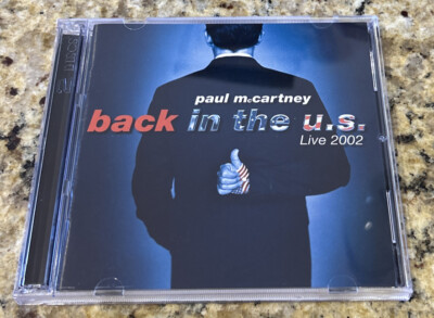 Back in the U.S. by Paul McCartney (CD, Nov-2002, 2 Discs, Capitol)
