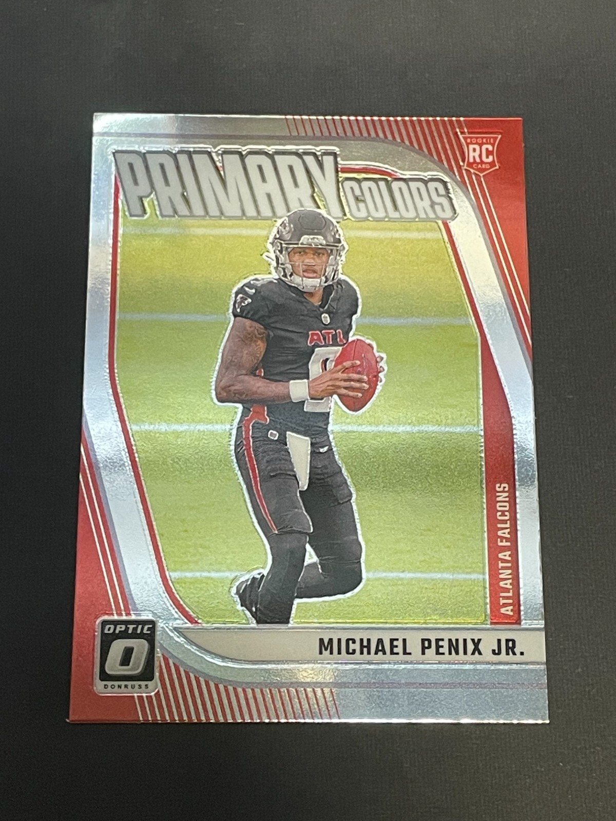 2024 Donruss Optic Michael Penix Jr Primary Colors RC #17