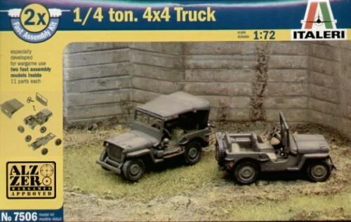 Willys Diecast Tanks & Military Vehicles