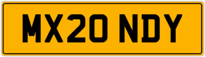MANDY MAND AMANDA AMANDAS MDY PRIVATE REGISTRATION NEW CAR NUMBER PLATE MX20 NDY