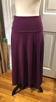Kika La Women's Size 4 Knit Asymmetrical Fold Over Maxi Skirt Usa Purple $85 Kika La Women's Size 4 Knit Asymmetrical Fold Over Maxi Skirt Usa Purple $85
