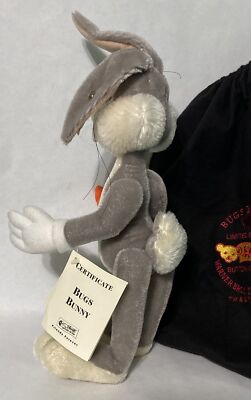 1997 STEIFF *BUGS BUNNY* 665189 Limited Ed SIGNED Warner Bros