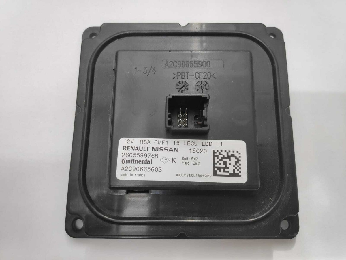 Renault Nissan Continental Headlight Led Module 260559976R LECU 