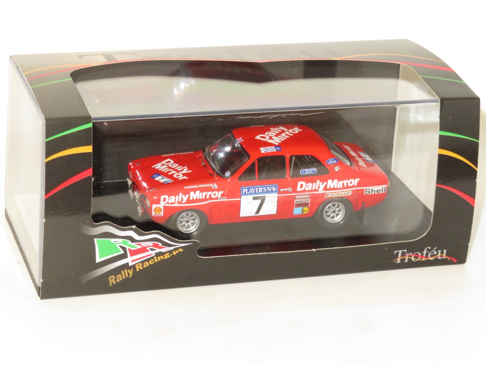 1/43 Ford Escort Mk.1 RS1600   Winner Scottish Rally 1972 #7 H.Mikkola