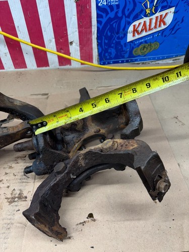 1981 86 1987 DODGE D100 D150 4WD 4X4 FRONT AXLE DANA 44 SPINDLES SINDLE SET PAIR - Picture 18 of 24