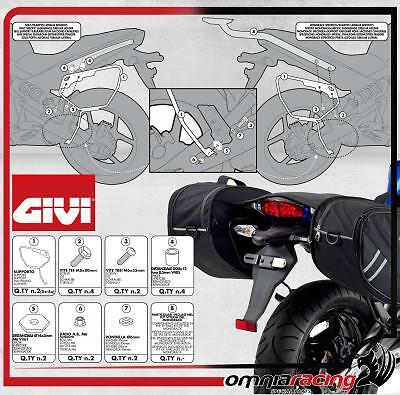 Soporte específico para alforjas/EASYLOCK GIVI 09>11