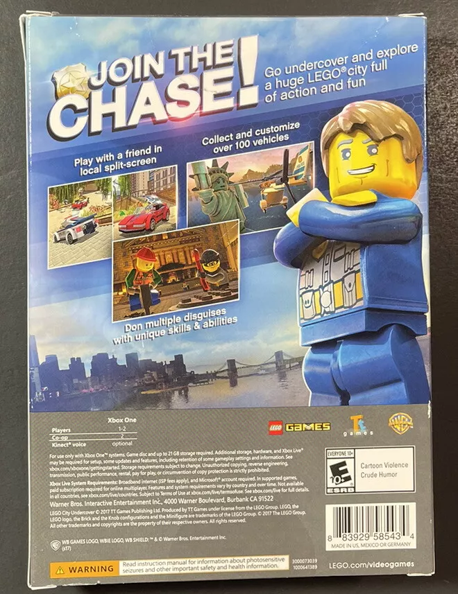 LEGO City Undercover Prison Island Minibuild Big Box Nintendo Switch Toys R  Us