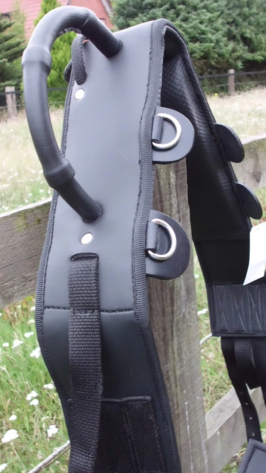 Voltigiergurt , Synthetik m. Beinschlaufen +festen Griffen, Mini-Shetty- X-Full - Bild 3 von 4