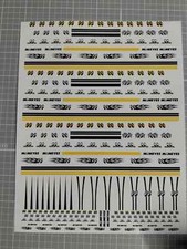 1/64 for hot wheels waterslide decals moon eye full sheet MADE IN THE USA!